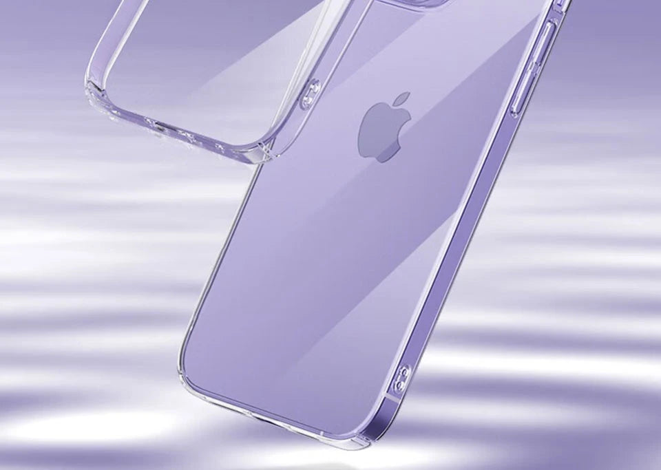 Ultra Thin Clear Phone Case for iPhone 16 15 14 13 12 11 Pro Max Mini X XR XS 7 8 Plus Soft TPU Silicone Transparent Back Cover