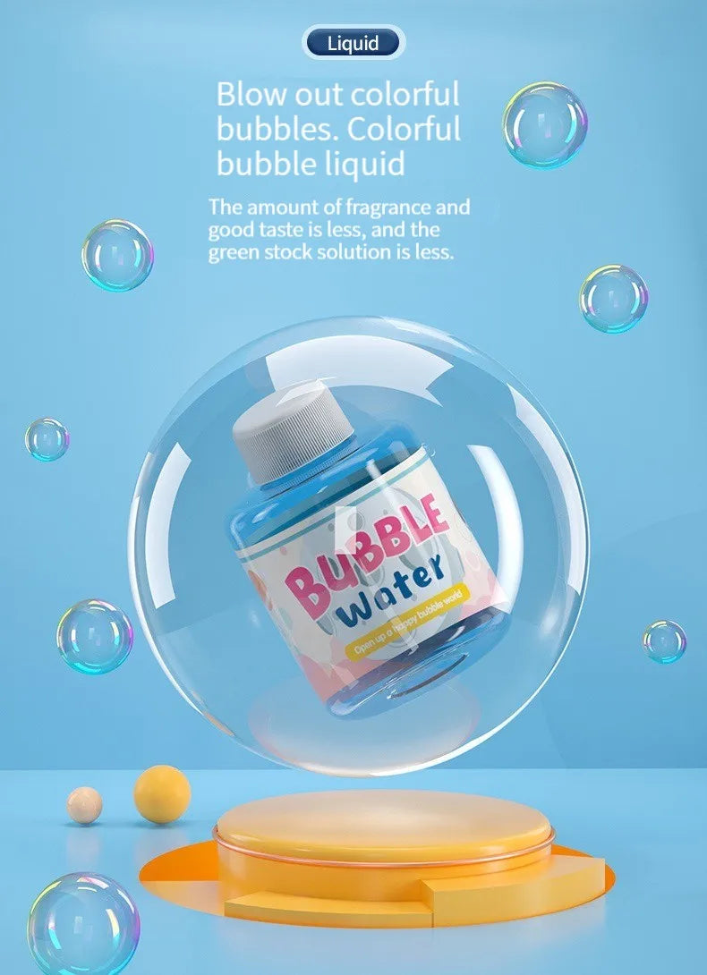 69Holes Rocket Bubble Gun ，Automatic Bubbles Machine Gun Launcher Shape Blower Soap Toys For Kid Bubble Machine Party Supplies