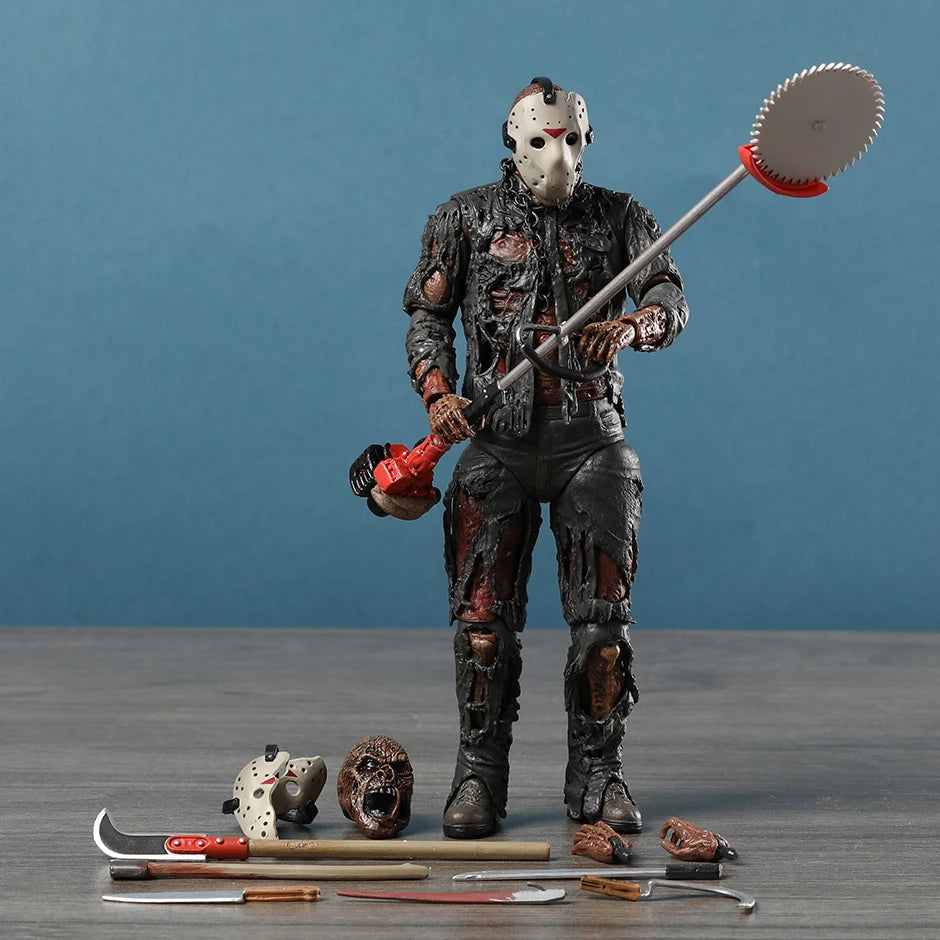 NECA Horror Movie Character Jason Action Figure Collectible Model Toy Gift Doll Figurine