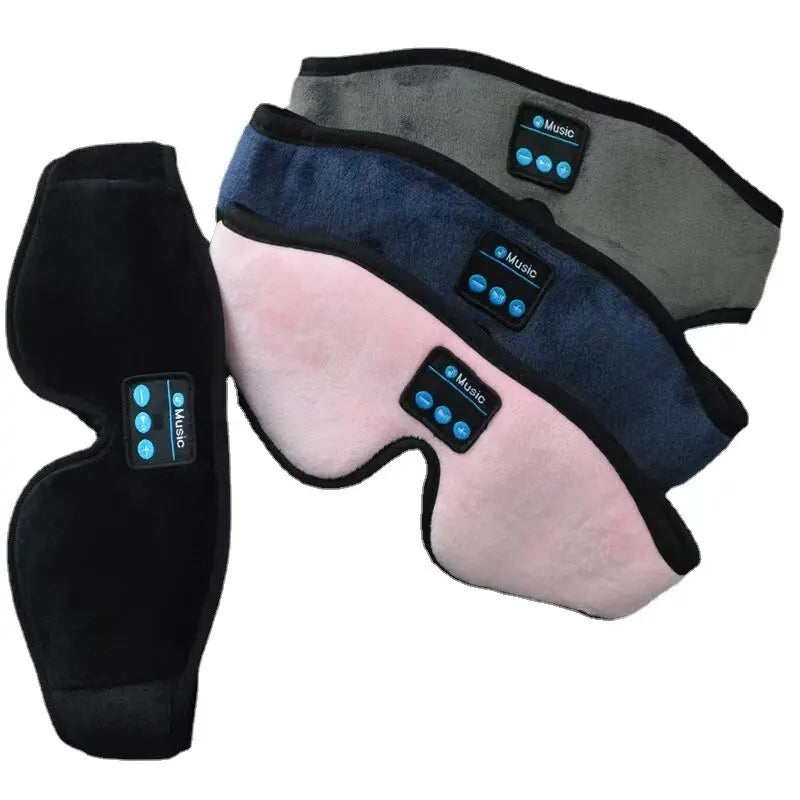 Sleep Headset 3D 5.0 Headset Wireless Talk Binaural Stereo Sleep Artifact Breathable Music Eye Mask Mask Light Gift