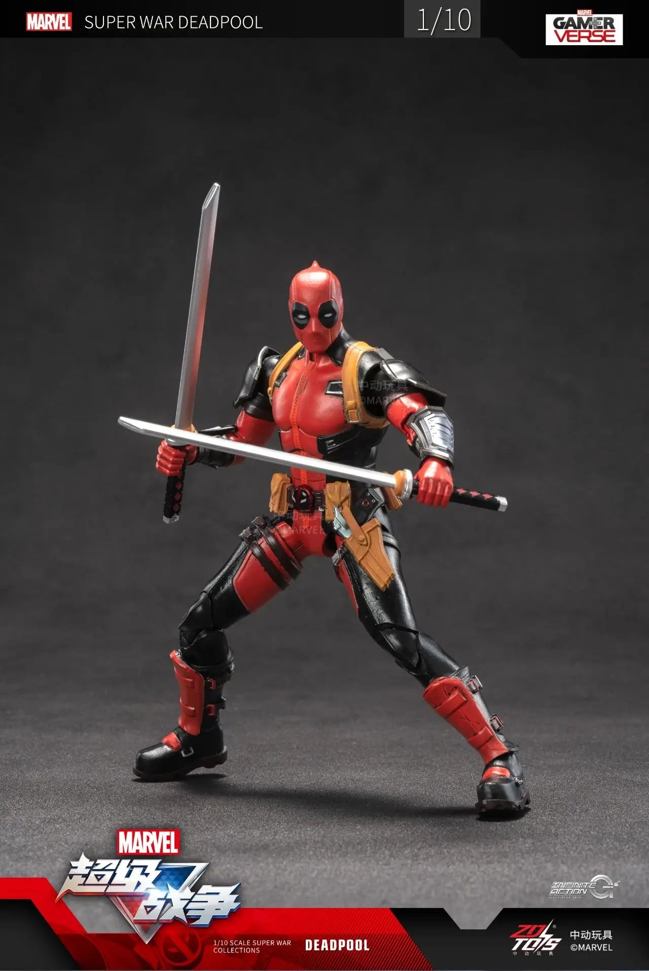 ZD Toys Deadpool & Wolverine Action figures Deadpool Boxed Wolverine  Collection Adult Action Figures Kids Toy