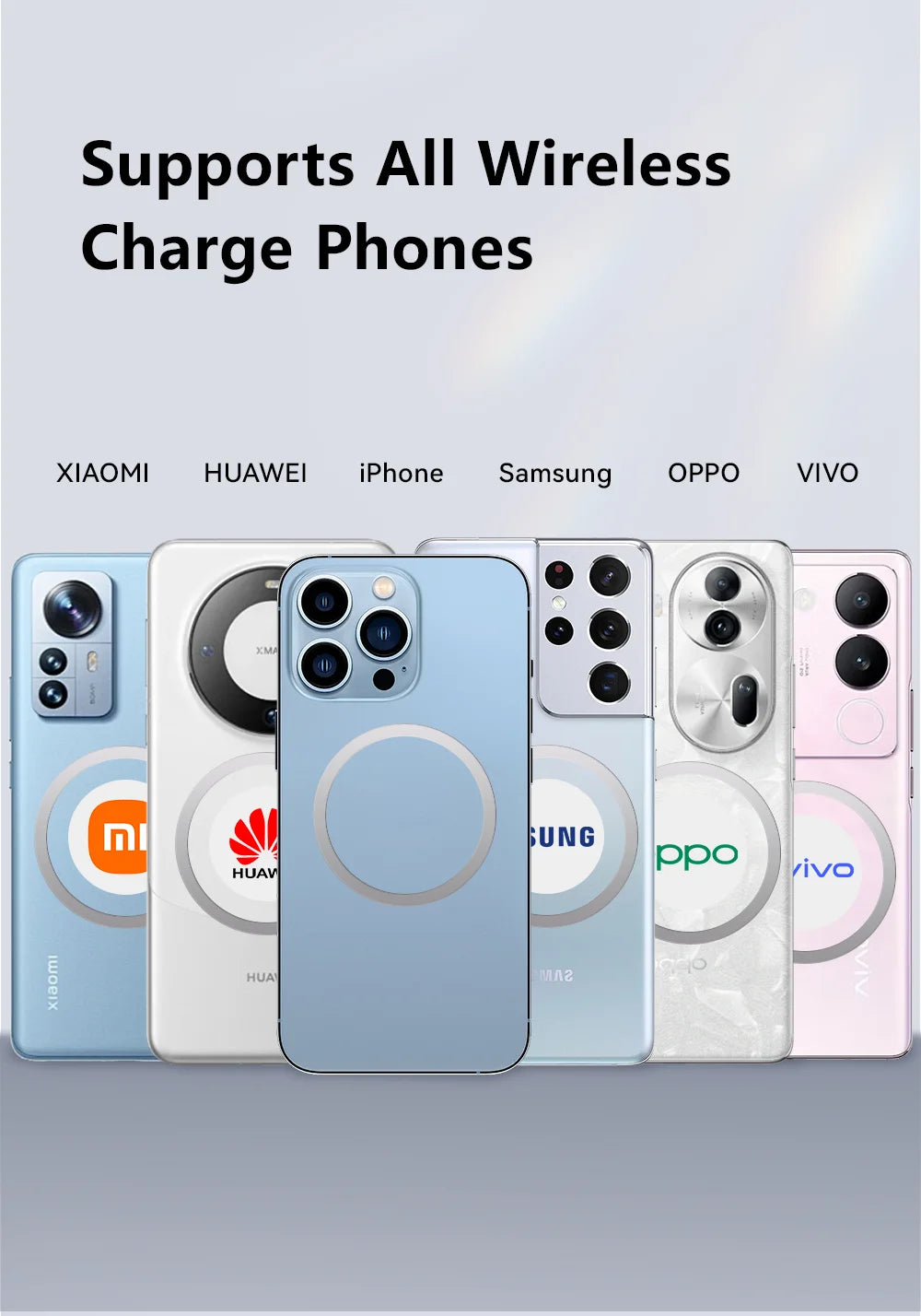 MOVESPEED S05 Magnetic Power Bank 5000mAh 20WPD Wireless Powerbank Slim Portable Battery Charger for iPhone 16 15 Samsung 24 23