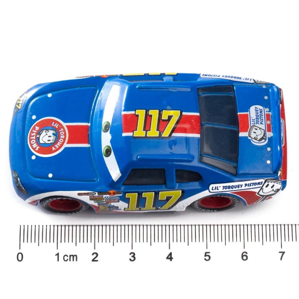 Children Toys Car Disney Pixar Cars 3 Lightning McQueen Jackson Storm Mater 1:55 Diecast Metal Alloy Model Car Kid Gift