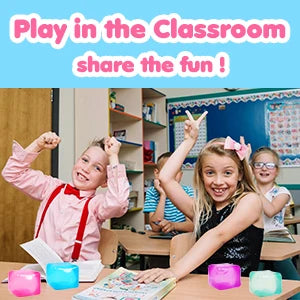 Squishy Ice Cube Fidget Toy Square Shape Squishy Stress Ball Squeeze Toys Stress Relief Sensory Toy For Kids Adults Gift