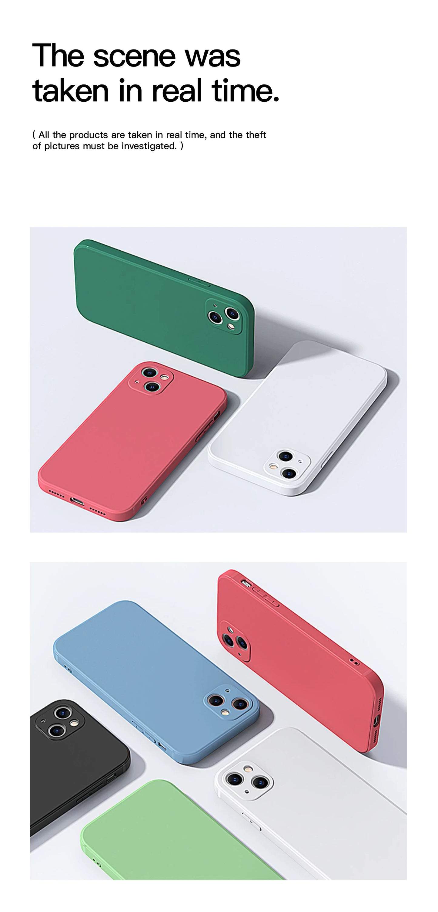 Original Square Liquid Silicone Phone Case For iPhone 16 15 14 13 11 12 Pro Max Mini X XS 7 8 Plus SE 2020 Shockproof Back Cover