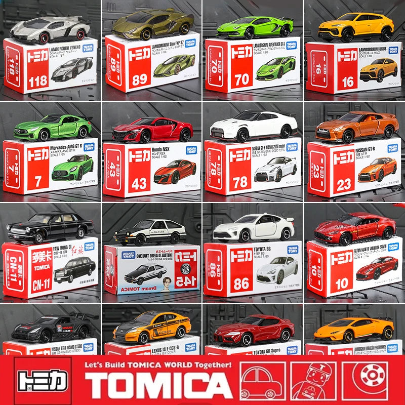 Takara Tomy Tomica Premium Model Car Mini Diecast Alloy Toys Metal Sports Vehicles Various Styles Gifts for Children