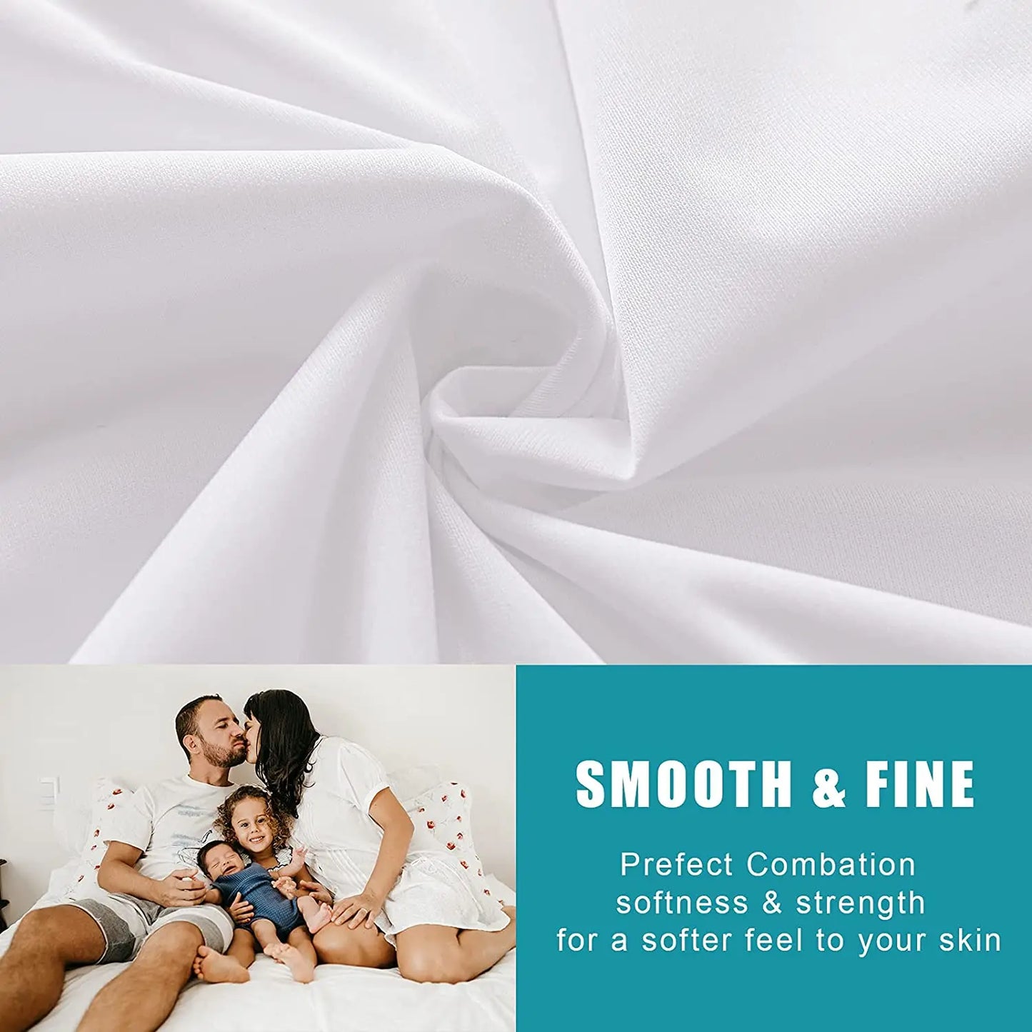 Mattress Cover Waterproof For Baby Potty Training Bed Sheet Protector with Deep Pocket Machine Washable