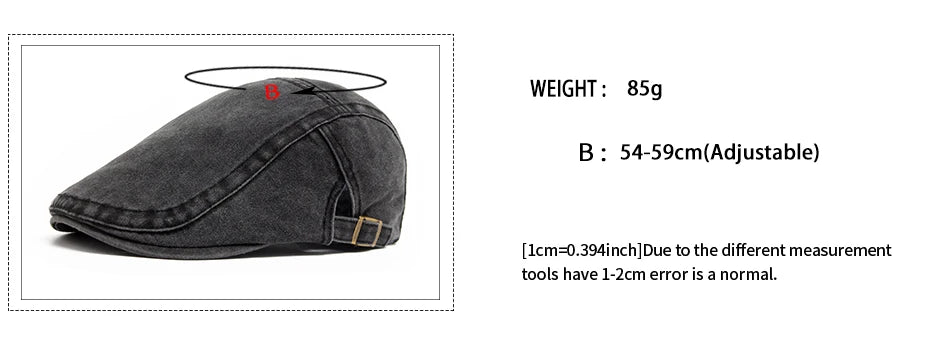 New Vintage Cotton Beret Men Women Fashion Flat Visor Cap Casual Autumn Berets Retro Newsboy Hat Summer Unisex Adjustable