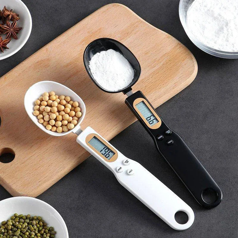 Electronic Kitchen Scale LCD Digital Measuring 500g 0.1g Precise Digital Spoon Food Flour Milk Coffee Scale Kitchen Mini Tool