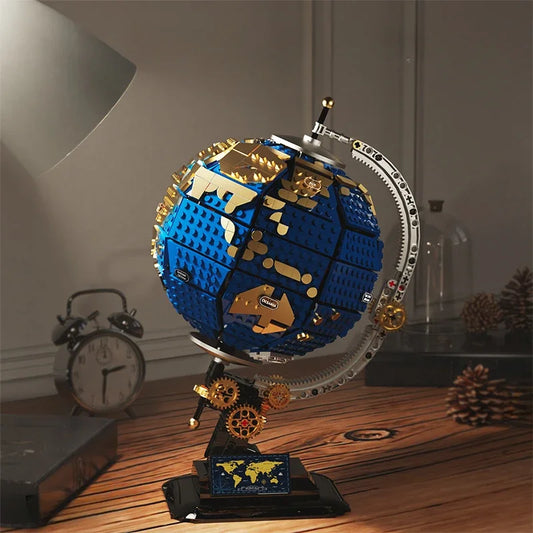 Explore Series Globe Compatible with LEGO Building Blocks Children's Educational Toy Ornament Gift