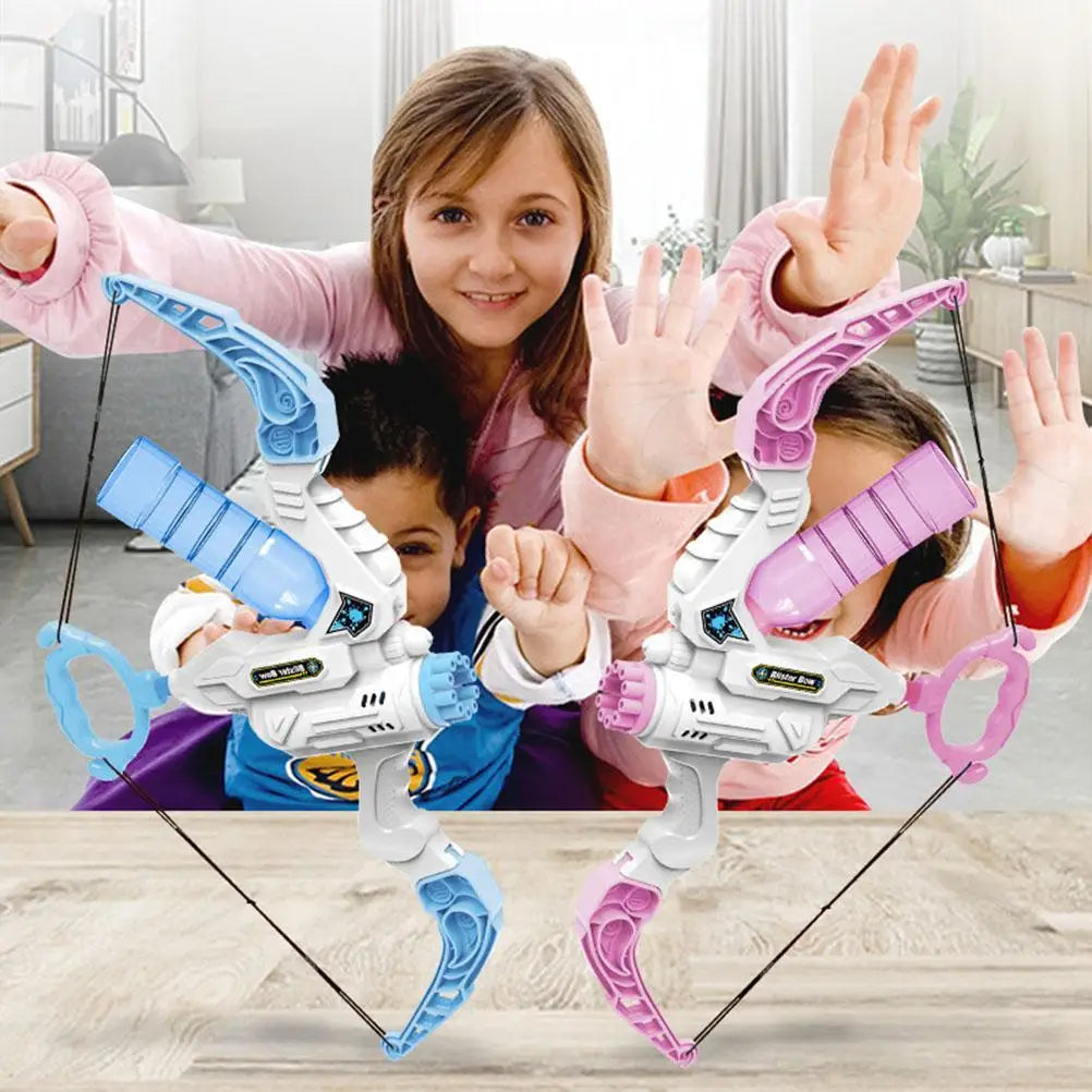 69Holes Rocket Bubble Gun ，Automatic Bubbles Machine Gun Launcher Shape Blower Soap Toys For Kid Bubble Machine Party Supplies