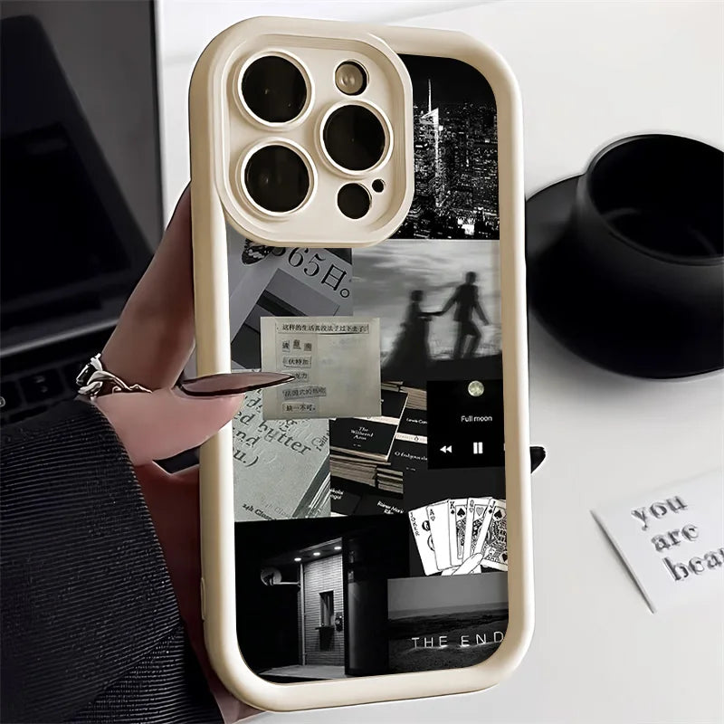 Soft Candy Liquid Silicone Phone Case For iPhone 15 Pro Case for iPhone 11 13 16 Pro 12 14 Pro Max XR XS 7 8 SE Shockproof Cover