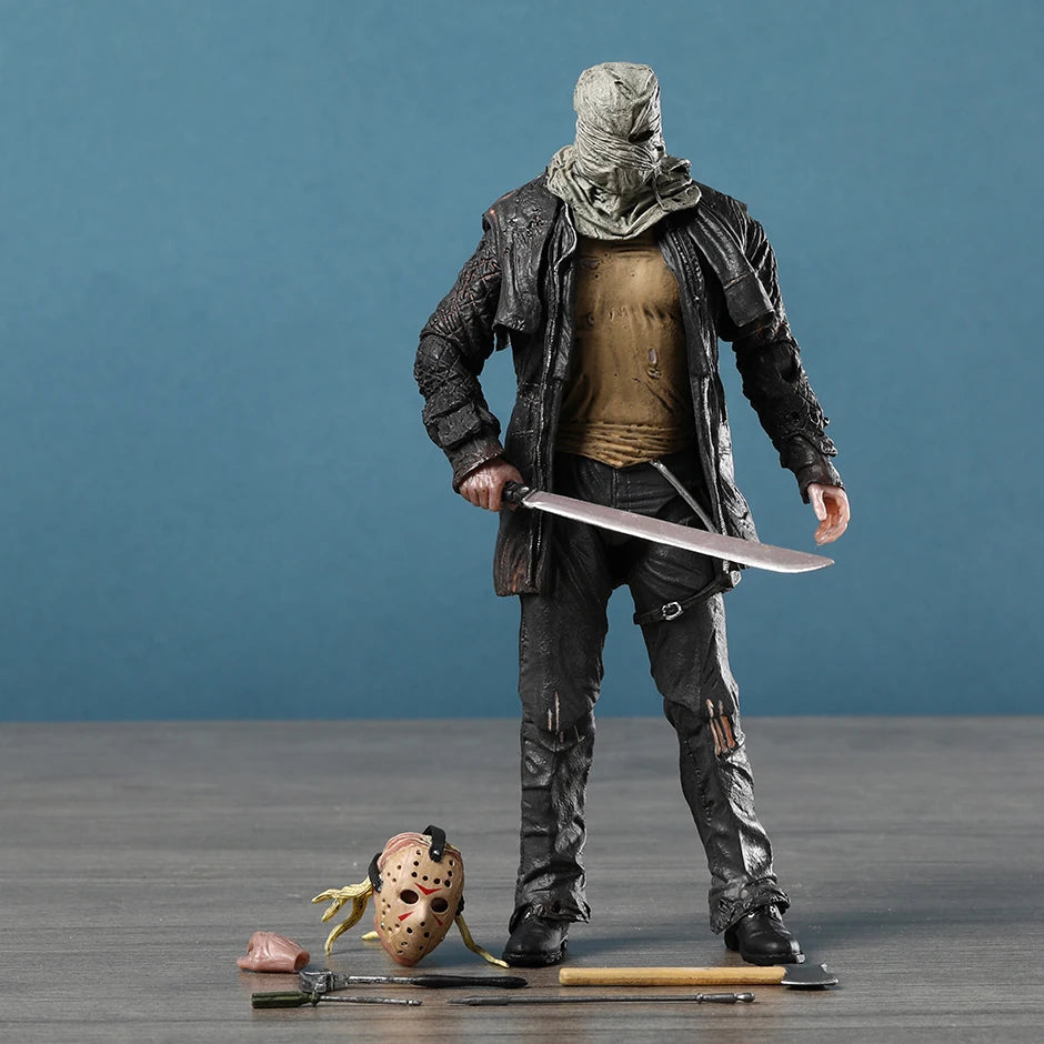 NECA Horror Movie Character Jason Action Figure Collectible Model Toy Gift Doll Figurine