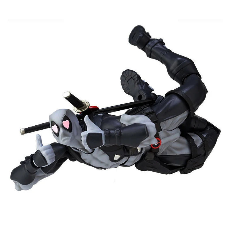 Revoltech Yamaguchi Deadpool Action Figure X-Men Mutants legends Joint Movable KAIYODO Movie Model Toys for Kids Gift