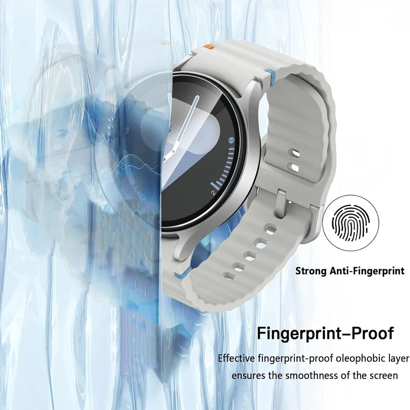 Tempered Glass For Samsung Galaxy Watch 7 40mm 44mm/FE 40mm HD Screen Protector For Galaxy Watch 7 Ultra 47mm Accessories Protec