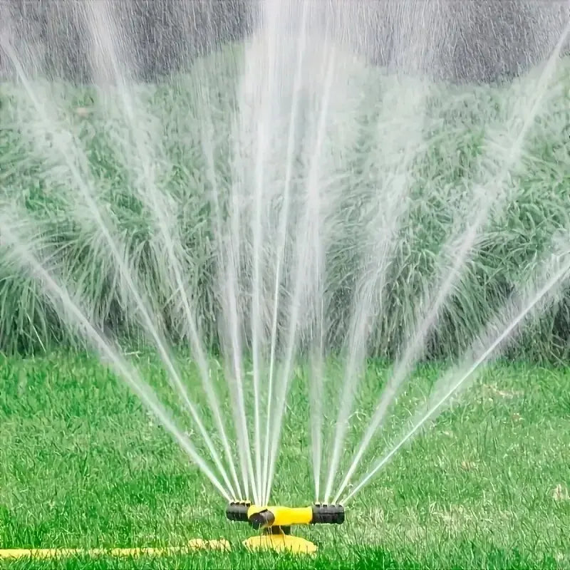 360 Degree Automatic Rotating Sprinkler Head For Nursery Irrigation, Rotating Three-way Sprinkler Series Sprinkler