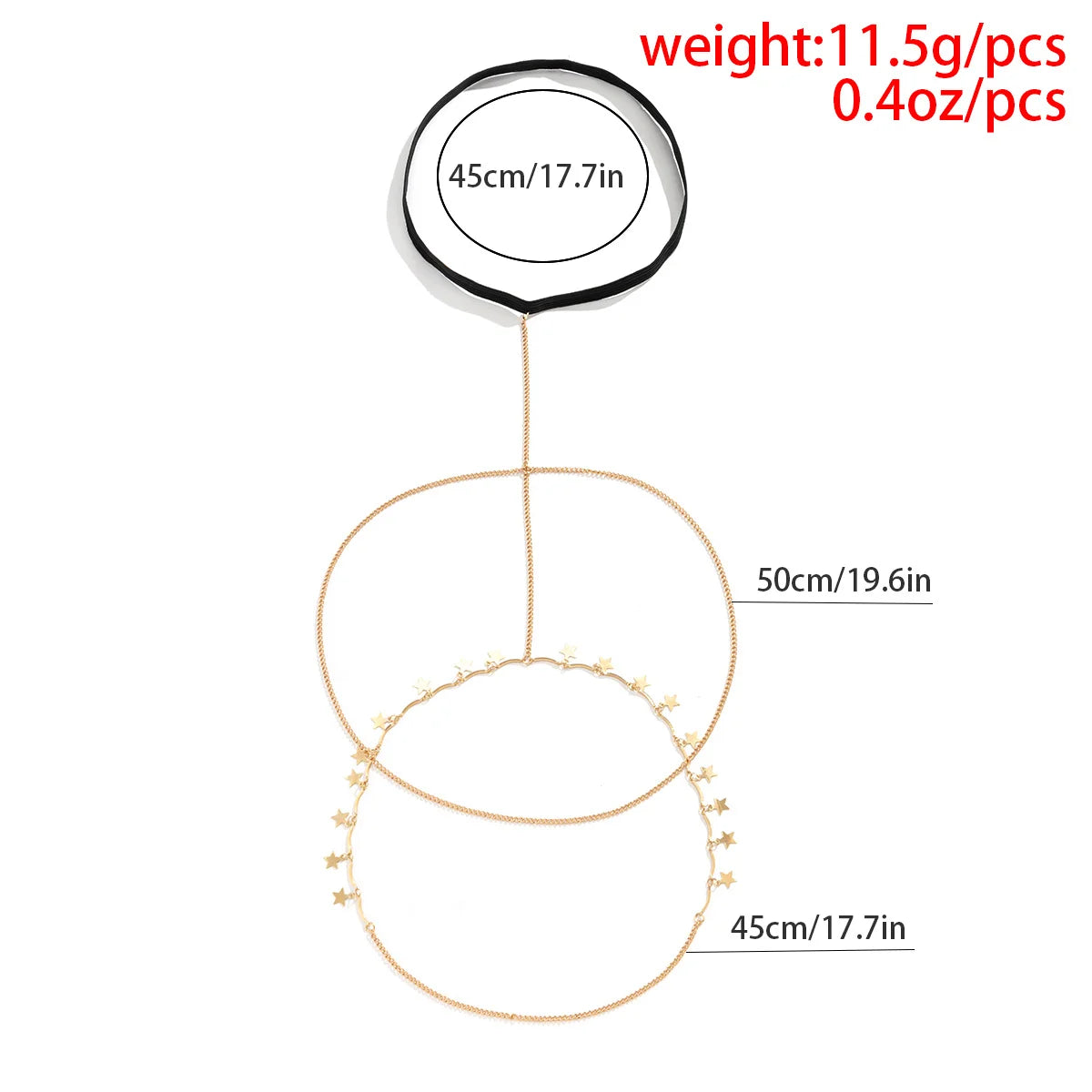 IngeSight.Z Sexy Multilayer Tassel Imitation Pearl Clip Bead Leg Chain Women Simple Adjustable Elastic Thigh Chain Body Jewelry