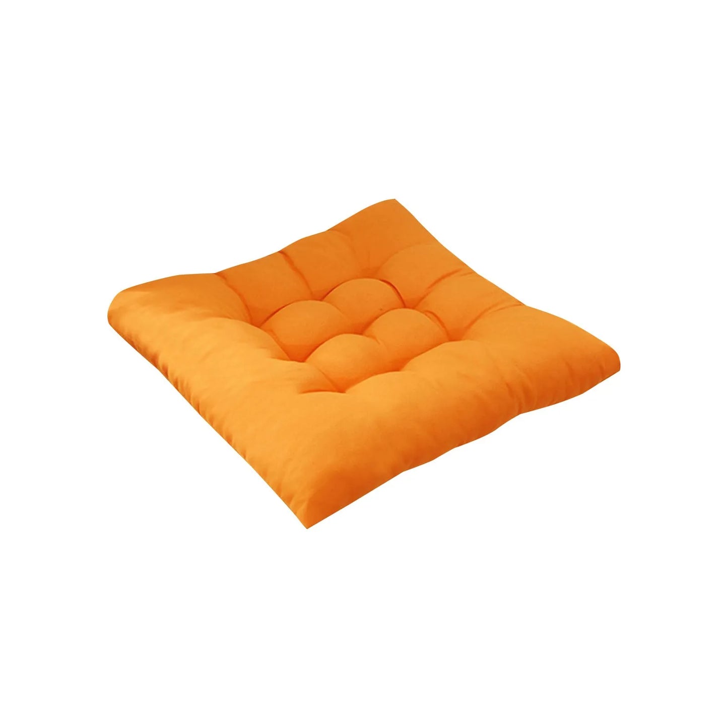 Solid Chair Cushion Square Mat Cotton Upholstery Soft Padded Cushion Pad Office Home Or Car Garden Sun Lounge Seat Cushion
