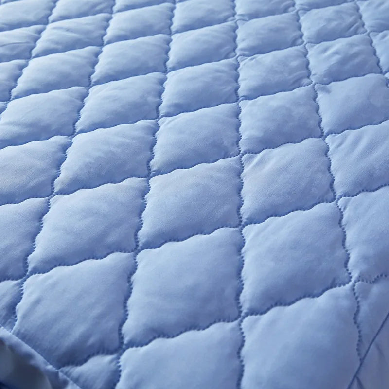 New Waterproof Mattress Cover Topper Washable Bed Cover Thickened Mattress Protector Cover Queen Size Bed Sheet Anti-mites Pad