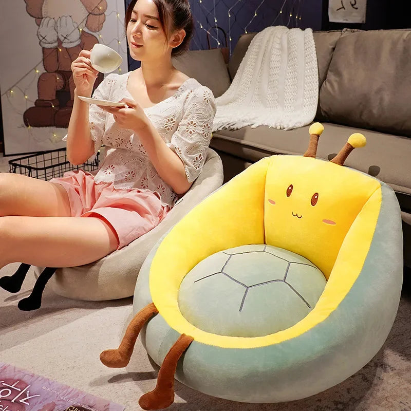 45x30cm Cartoon Animal Solid Cushion Cotton Soft Pack Office Use Household Car Garden Sunshine Lounge Cushions Cute Pillow
