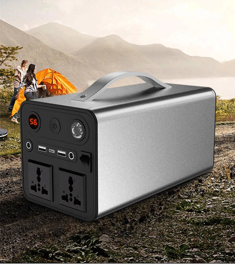 220V 300W Portable Power Station 90000mAh Powerful Emergency Power Supply Outdoor Camping External Spare Battery For Laptop