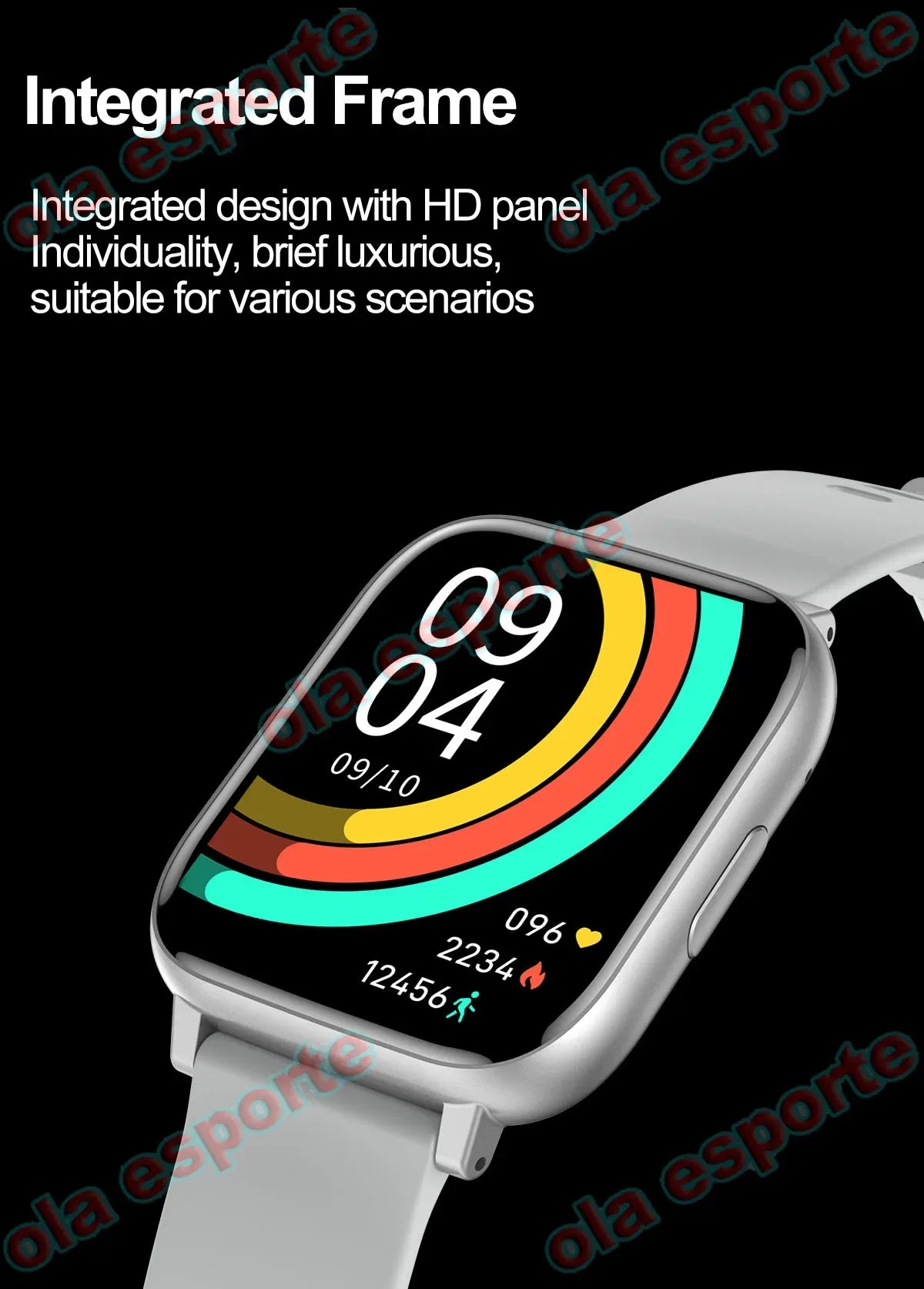 Smart Watch 2024 Bluetooth Call Sleep Heart Rate Health Monitoring GPS Watches for Men Women Sport Fitness Waterproof Smartwatch