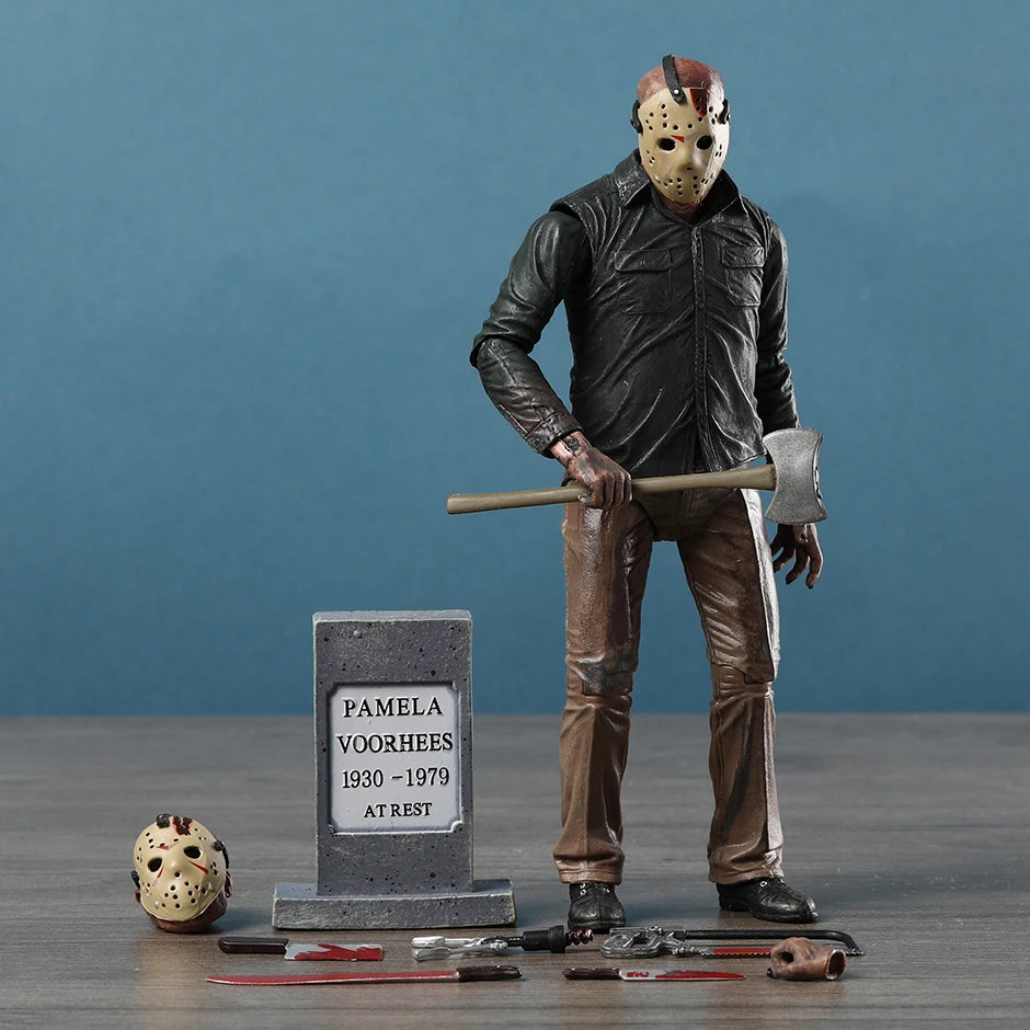 NECA Horror Movie Character Jason Action Figure Collectible Model Toy Gift Doll Figurine