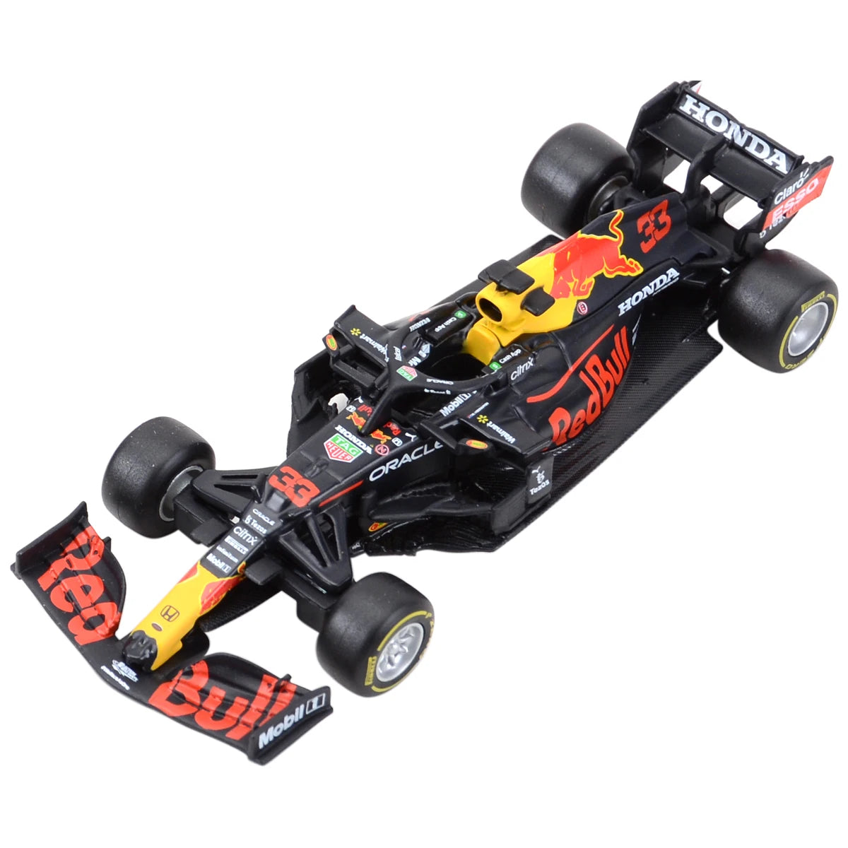 Bburago 1:43 F1 Model Car Mercedes Ferrari Redbull Racing SF23 AlpineA523 AlfaC43 Metal Diecast Verstappen Collectible Miniature