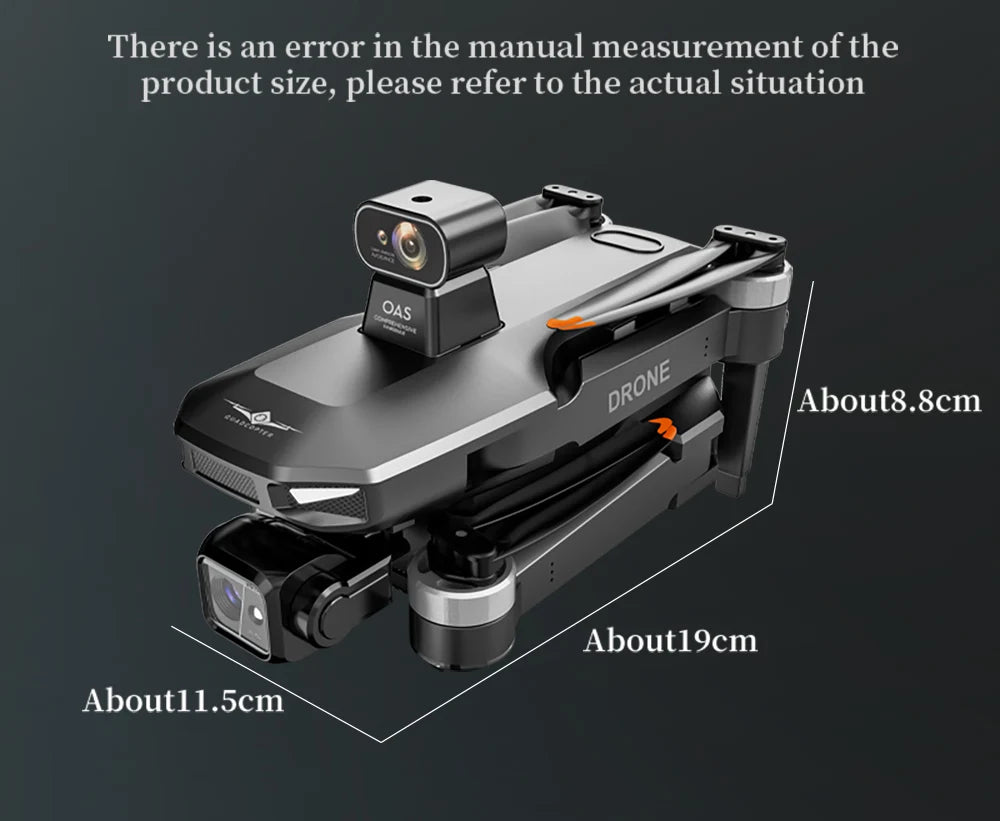 KF104 MAX2 4K Dual Camera Professional Drone with Screen RC Quadcopter GPS Wide Angle 3-Axis Gimbal Obstacle Avoidance Aircraft