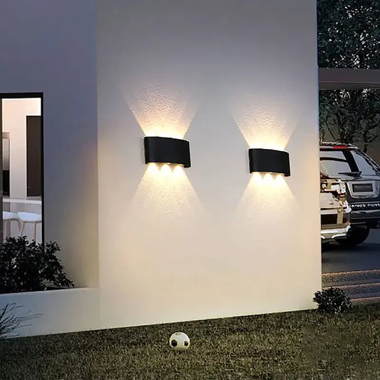 Indoor LED Wall Lamp Aluminium Waterproof IP65 Interior Wall Light  Decoration Living Room Bedroom Home Stairs Outdoor Lighting