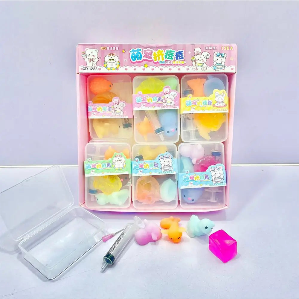 Funny Pimple Popping Toy Blowing Animal Squeeze Anti-stress Pimple Popper Toys Stocking Stuffers Sensory Toys Kids Birthday Gift