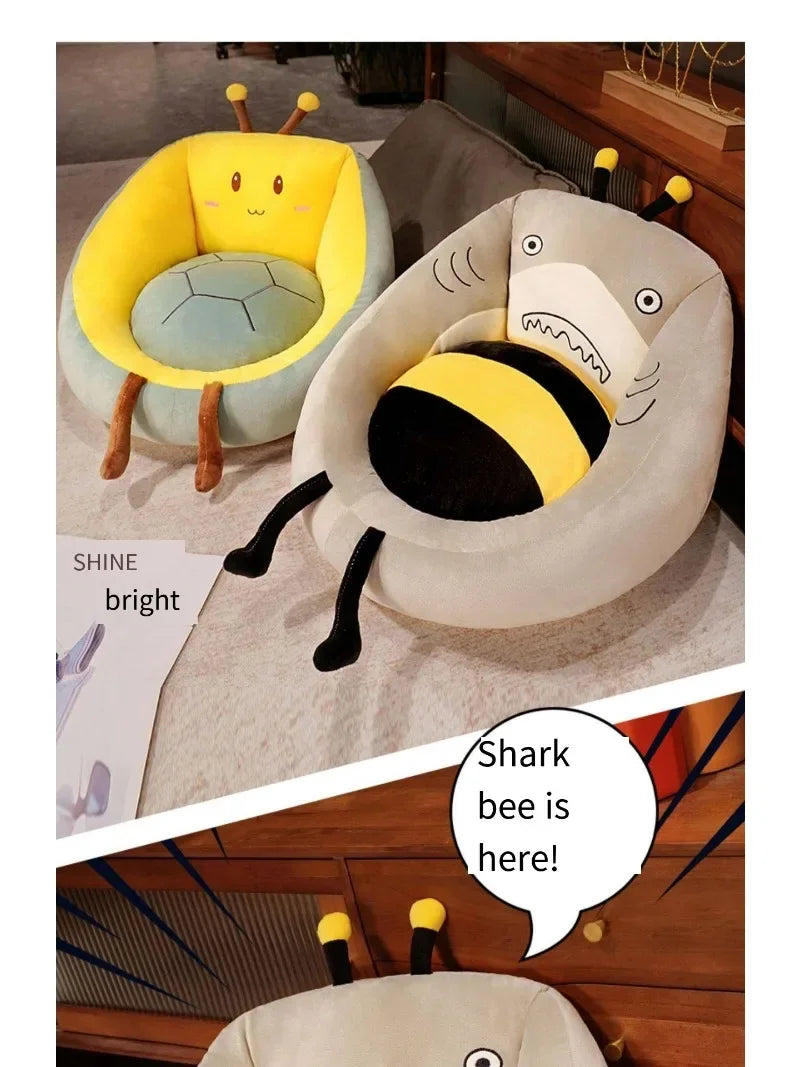 45x30cm Cartoon Animal Solid Cushion Cotton Soft Pack Office Use Household Car Garden Sunshine Lounge Cushions Cute Pillow