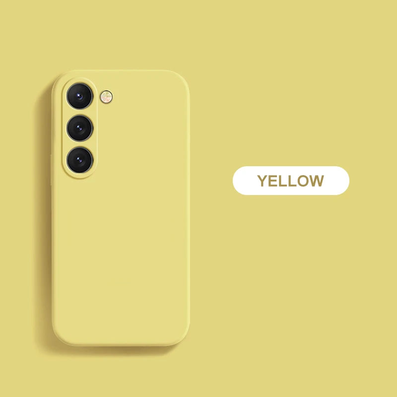 S23 S22 Ultra Plus Case  Liquid Silicone Phone Case For Samsung Galaxy S23 S 23 S22 Ultra Plus S23Plus S23Ultra Soft Cover