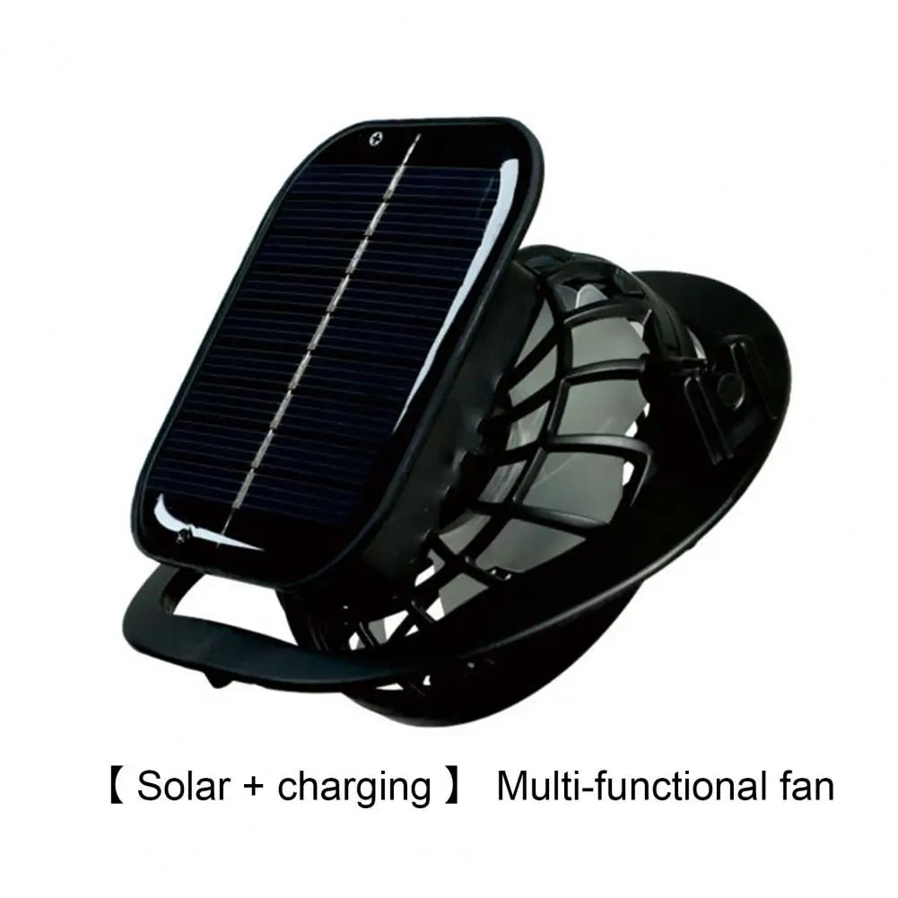 Men Fisherman Hat With 2 Solar Fan Windproof Strap USB Charging Anti-UV Large Brim Fan Sun Hat Sunlight Protection Fan Cap