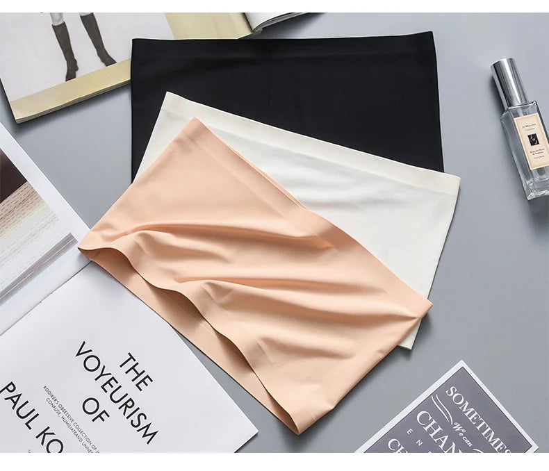 Summer Women Modal Bandeau Top Solid Breathable Strapless Bra Bandeau Soft Seamless Women Casual Tank Crop Tops