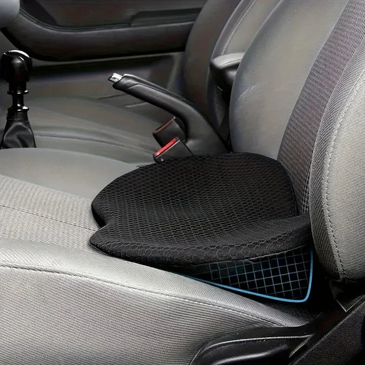 Car Seat Cushion, 2 in 1 Memory Foam Seat Pad for Sciatica and Lower Back Pain Relief, Seat Cushion for Car Seat Driver